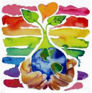 Sacramento Earth Day Logo by Dana Gray